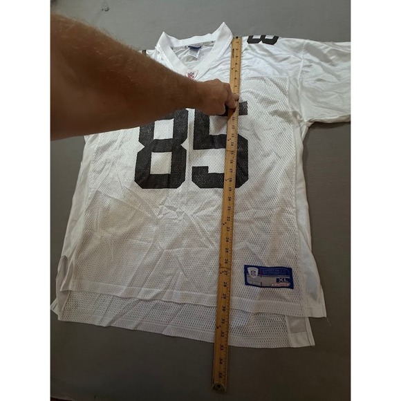 Cleveland‎ Browns #85 Johnson White Football Jersey NFL Reebok Mens Size XL - Picture 6 of 7
